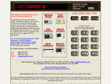 Tablet Screenshot of etestdirect.com